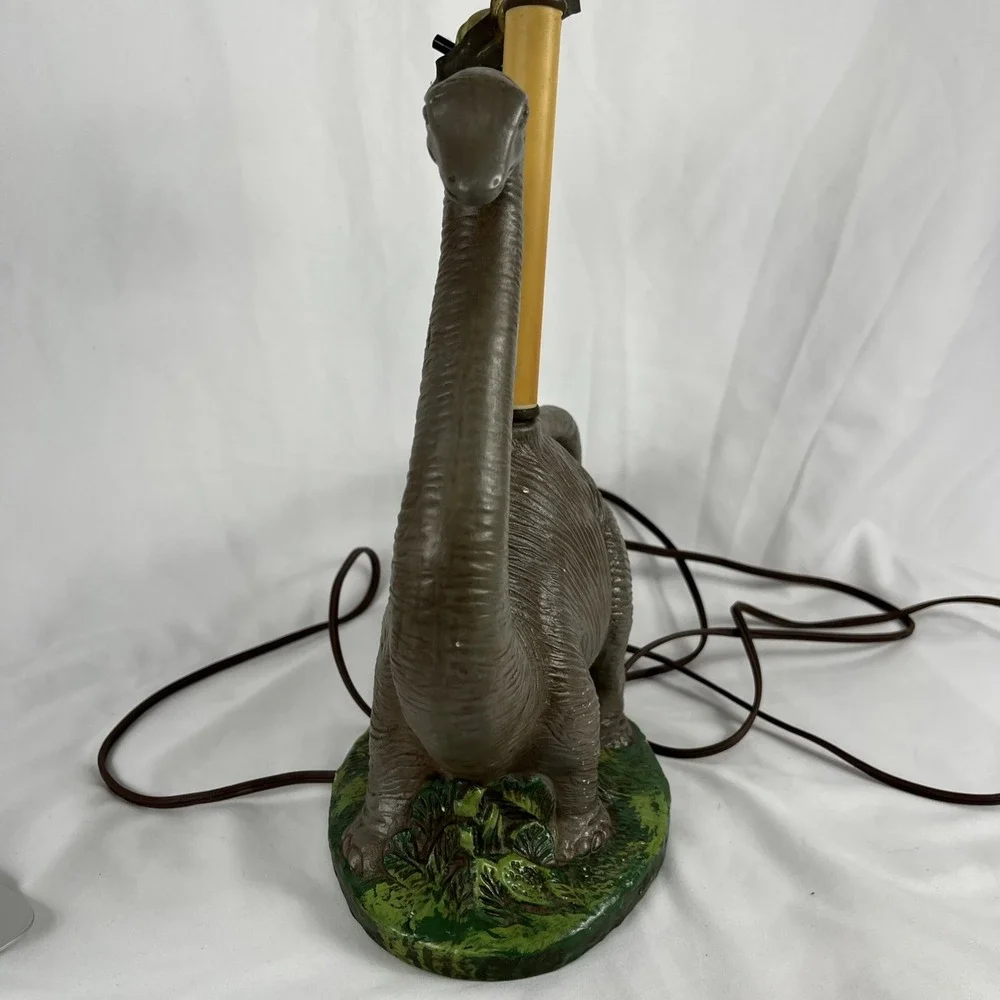 Vintage Rare Lamp Unique Ceramic Dinosaur Diplodocus NEEDS REPAIRS